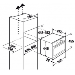 Kuppersbusch EMWG6260.0W2 35公升 嵌入式微波焗爐 (電鍍黑) - 多功能合一，大容量烹飪